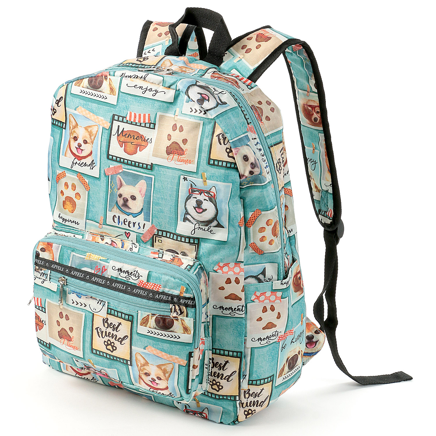 リップシアン イヌ柄コンパクトリュックサック - 画像6