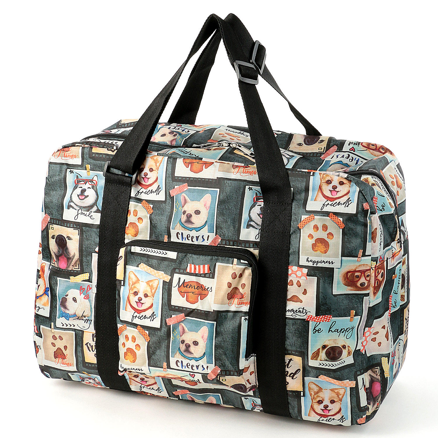 リップシアン イヌ柄コンパクトボストンバッグ - 画像2