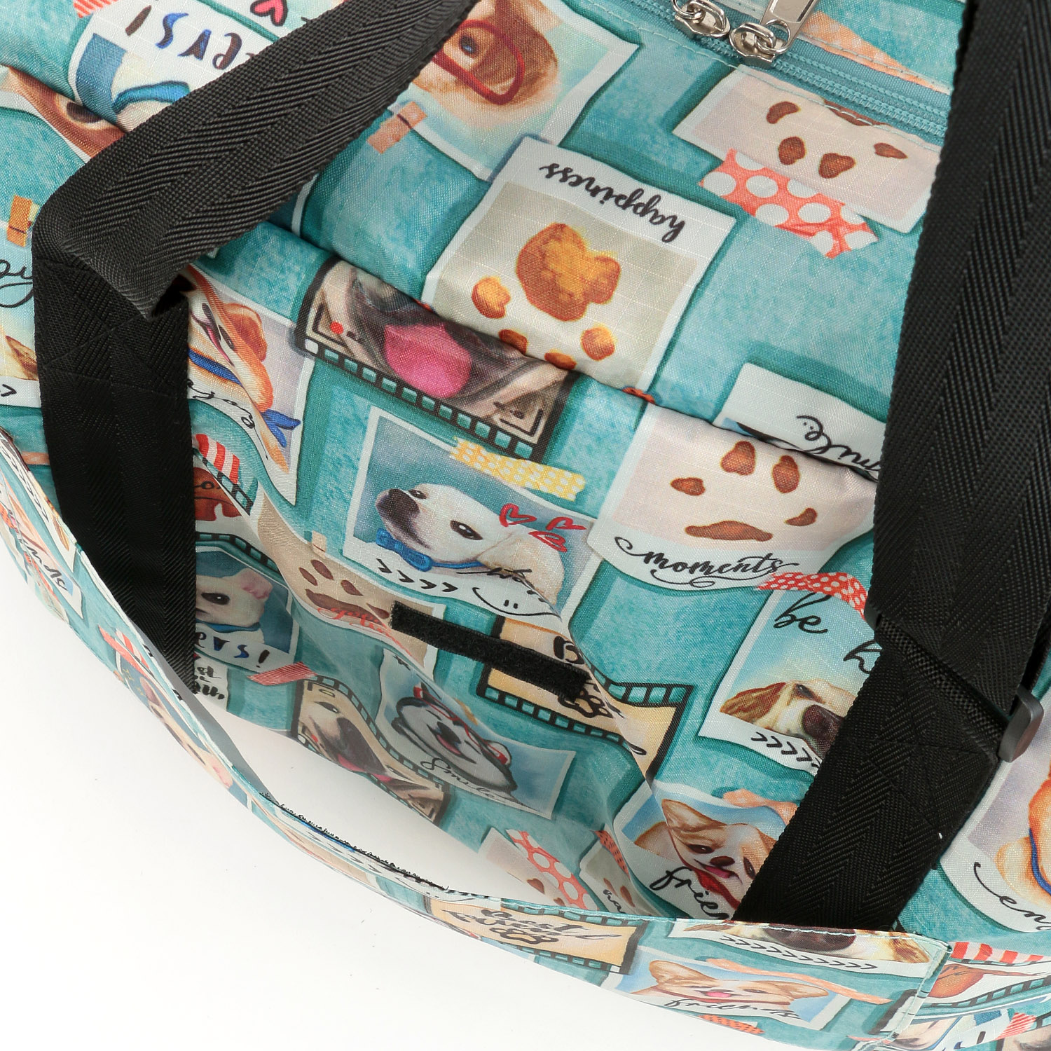 リップシアン イヌ柄コンパクトボストンバッグ - 画像5