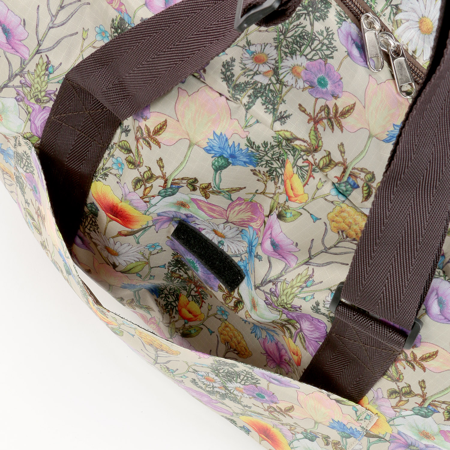 リップフロリア ボタニカル柄コンパクトボストンバッグ - 画像5