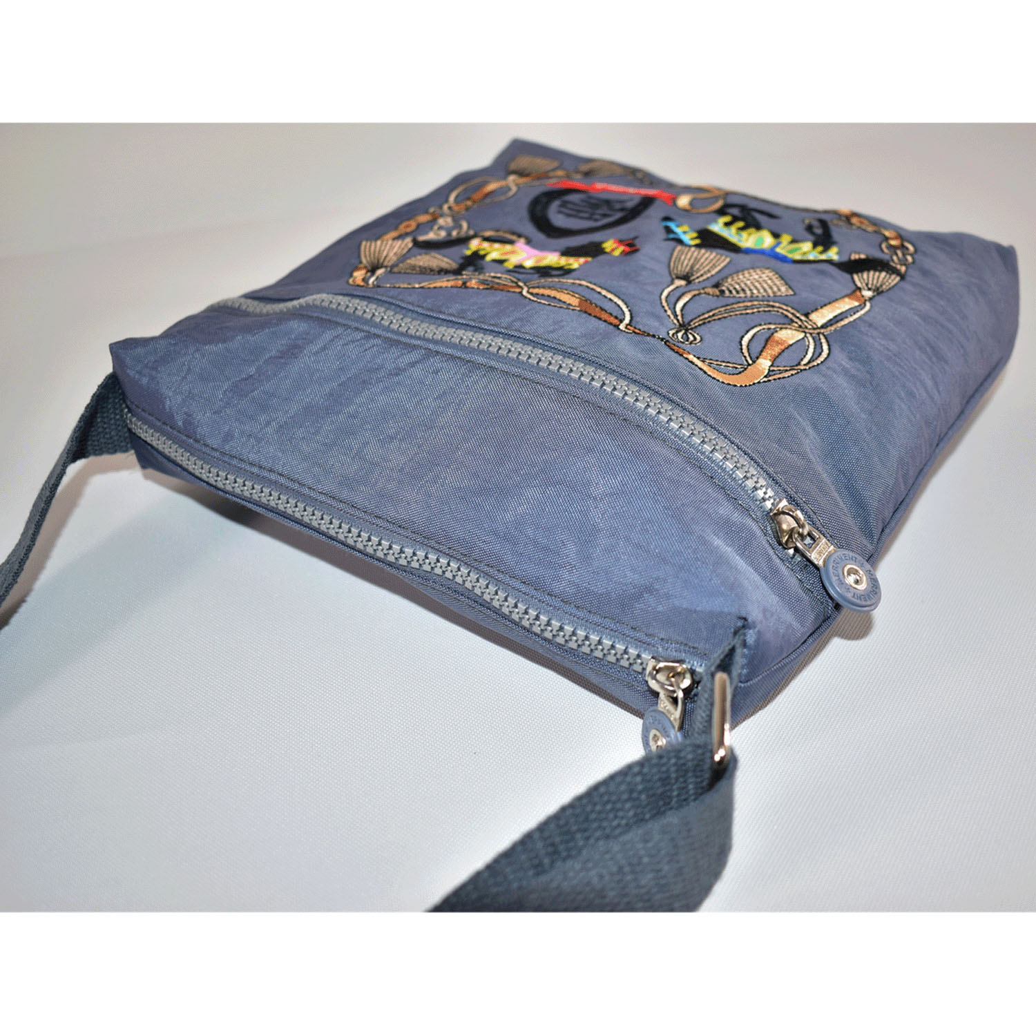 馬刺繍 スクエア型ショルダーバッグ - 画像5