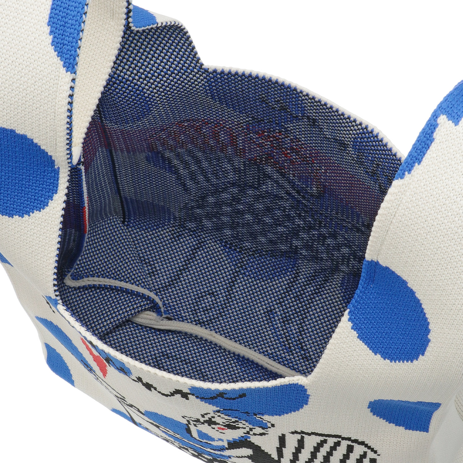 ドットと女の子ニットバッグ - 画像8