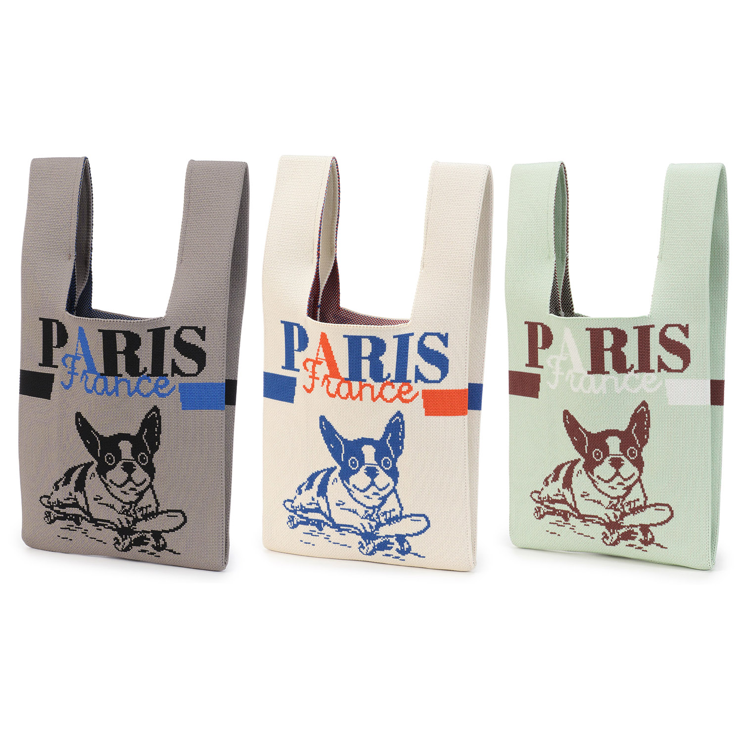 フレンチブルニットバッグ - 画像1