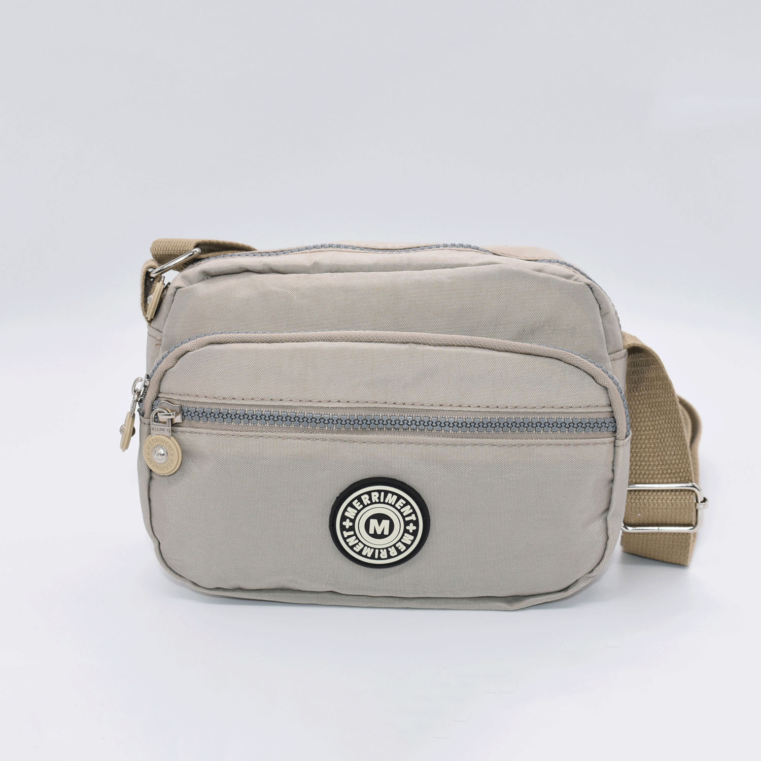 MERRIMENT ナイロン軽量ポケット充実ショルダーバッグ - 画像3