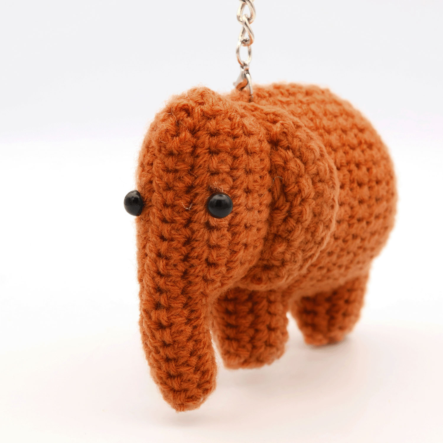 編みぐるみ 象バッグチャーム - 画像5