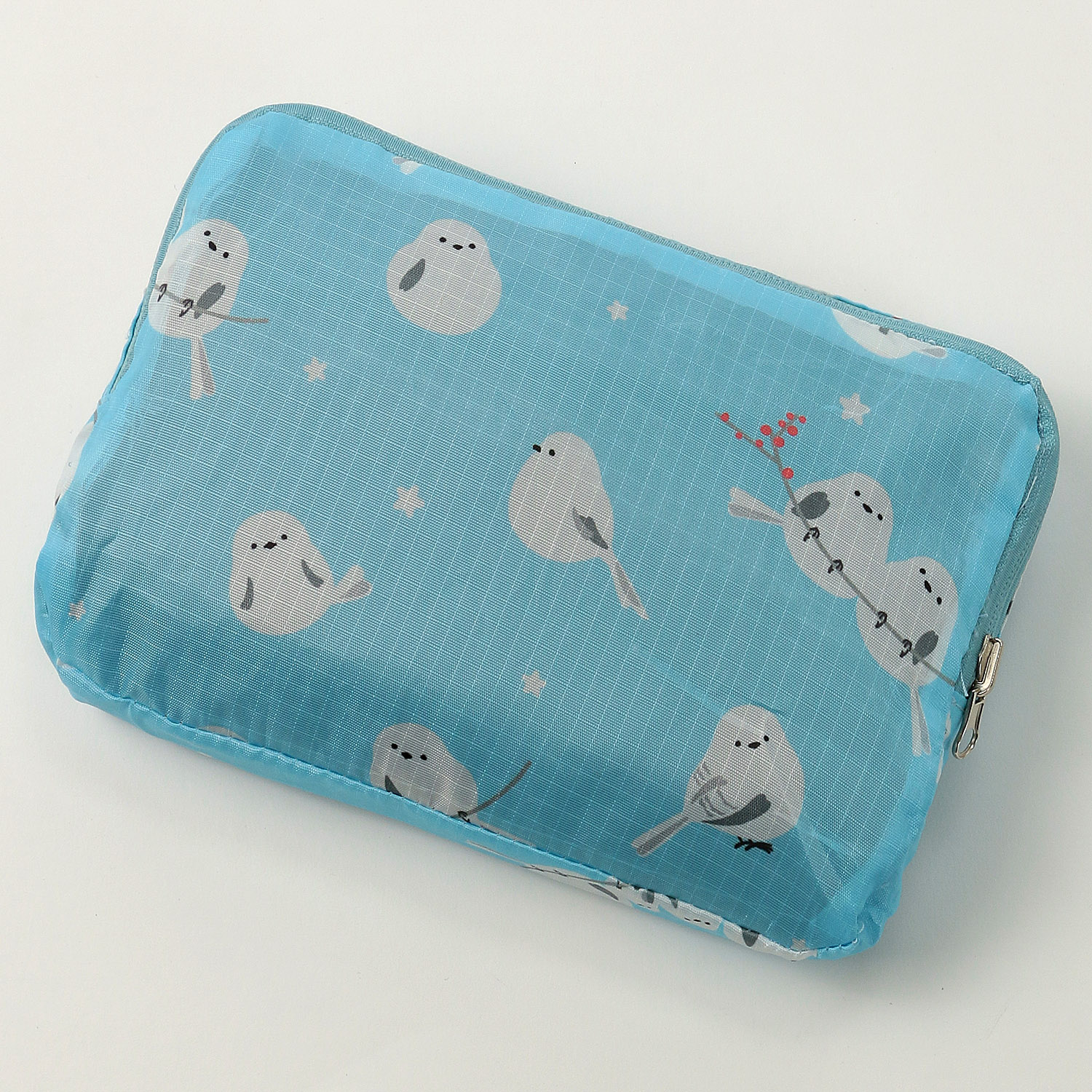 【エトワールオリジナル】シマエナガ柄コンパクトリュックサック - 画像10