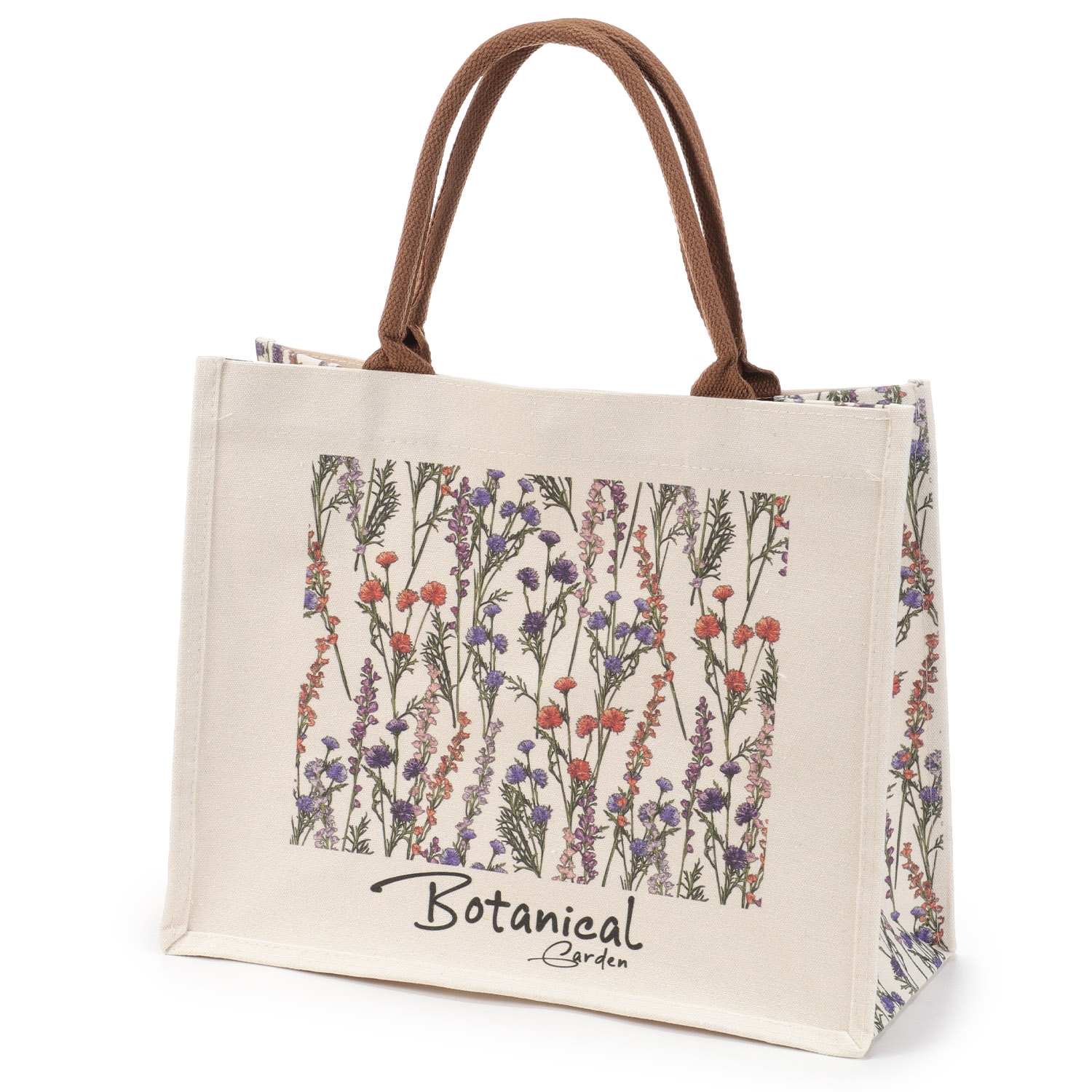 ボタニカル柄トートバッグ - 画像2