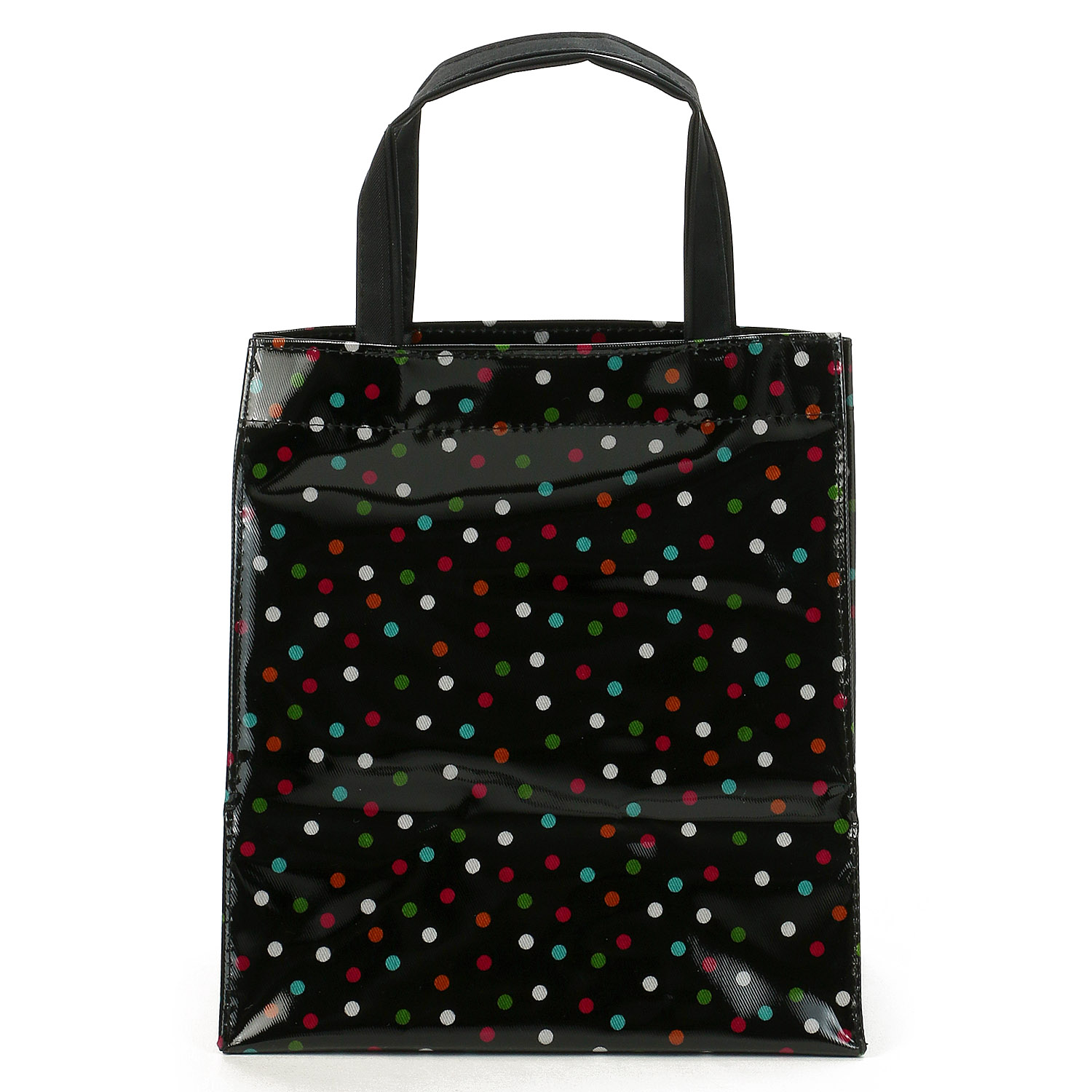 3匹猫カラフルドットサイドバッグ - 画像2