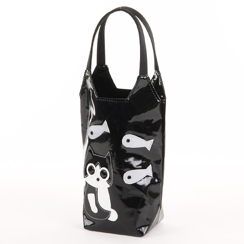 満腹猫 ボトルバッグ - 画像1