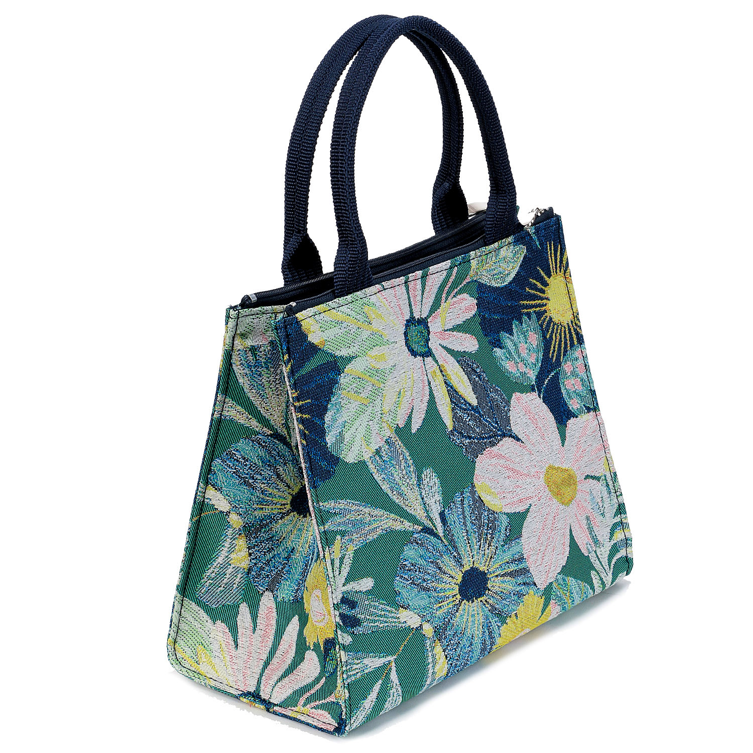 ベル―クレールWファスナー角型バッグ - 画像2