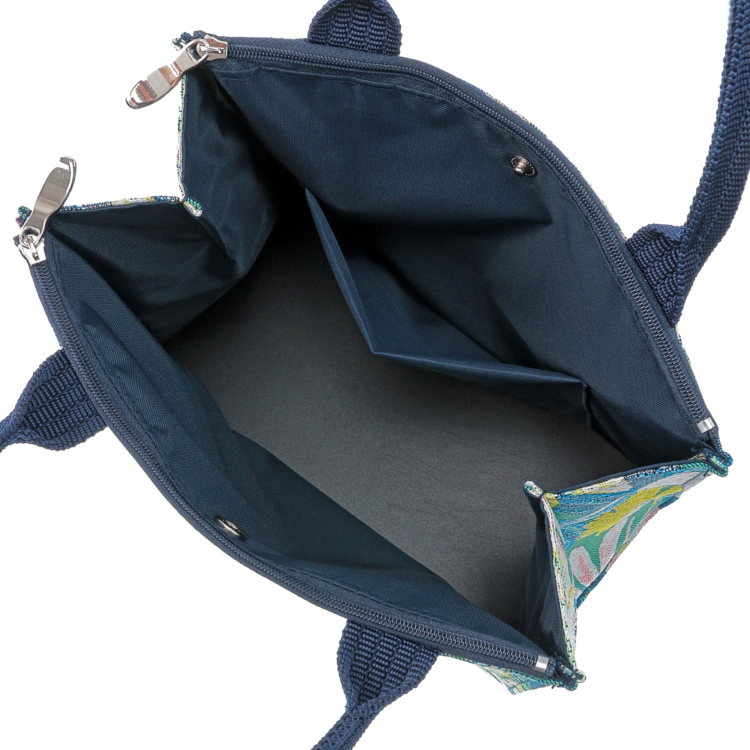 ベル―クレールWファスナー角型バッグ - 画像4