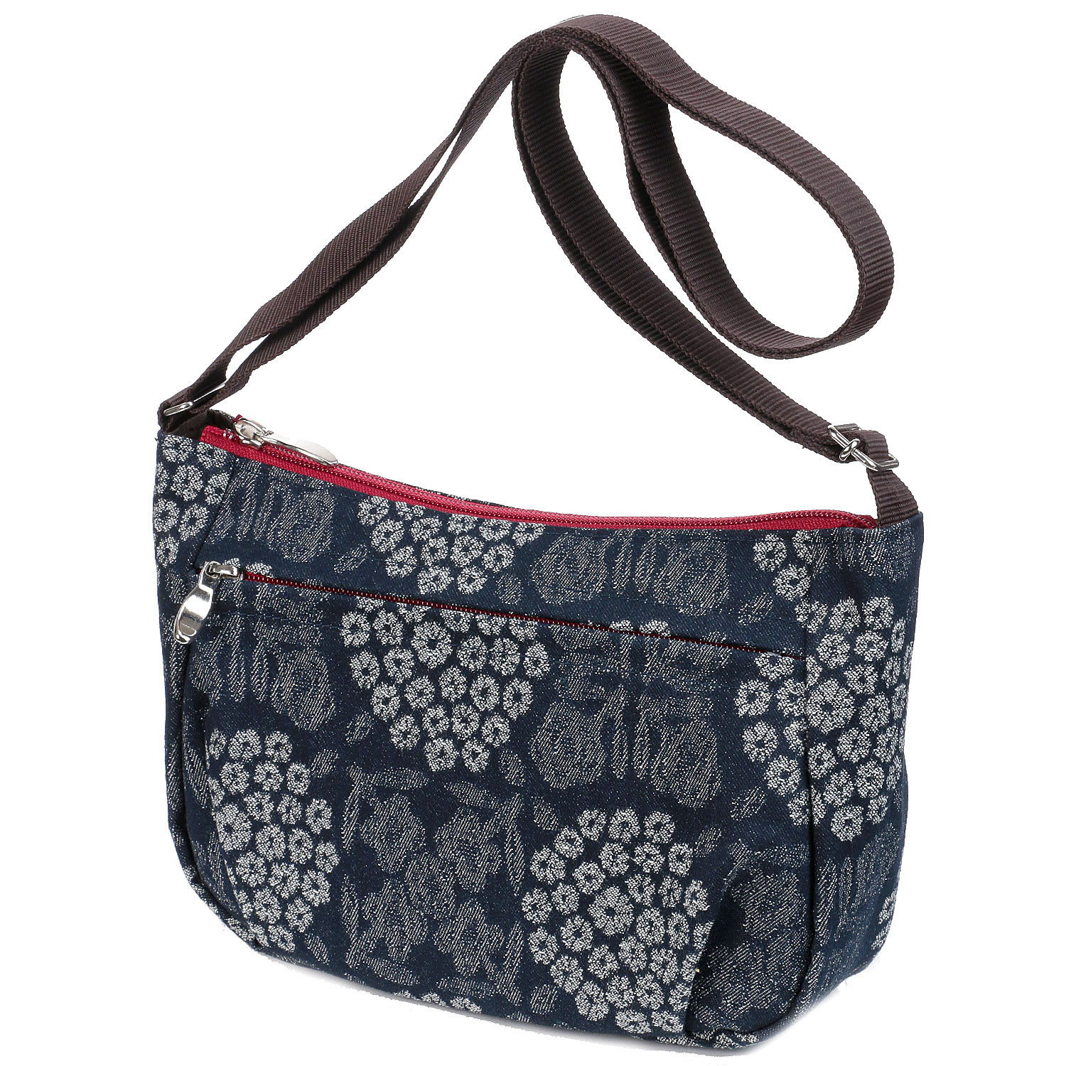 レースフラワーショルダーバッグ - 画像1