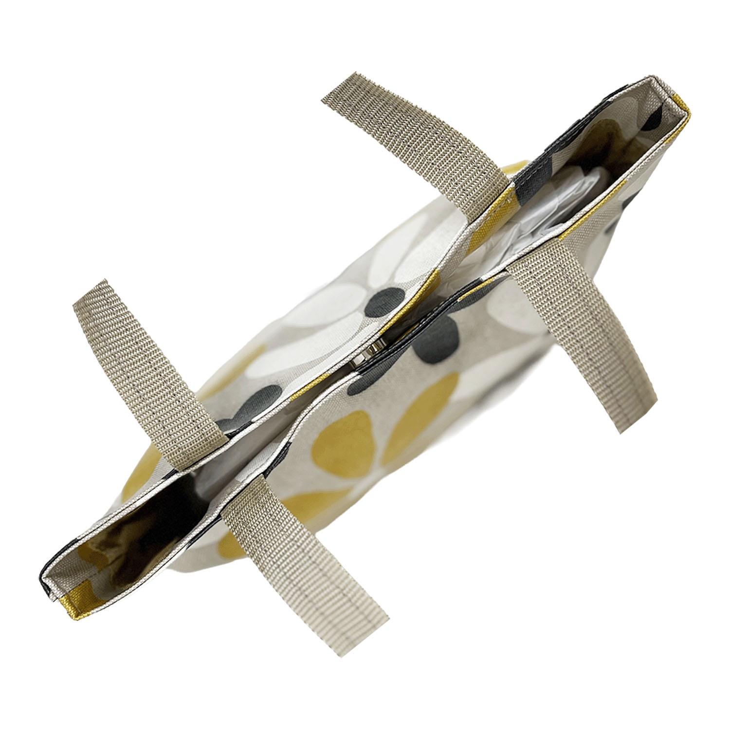 フランスプリントラミネート バケツ型バッグ - 画像6