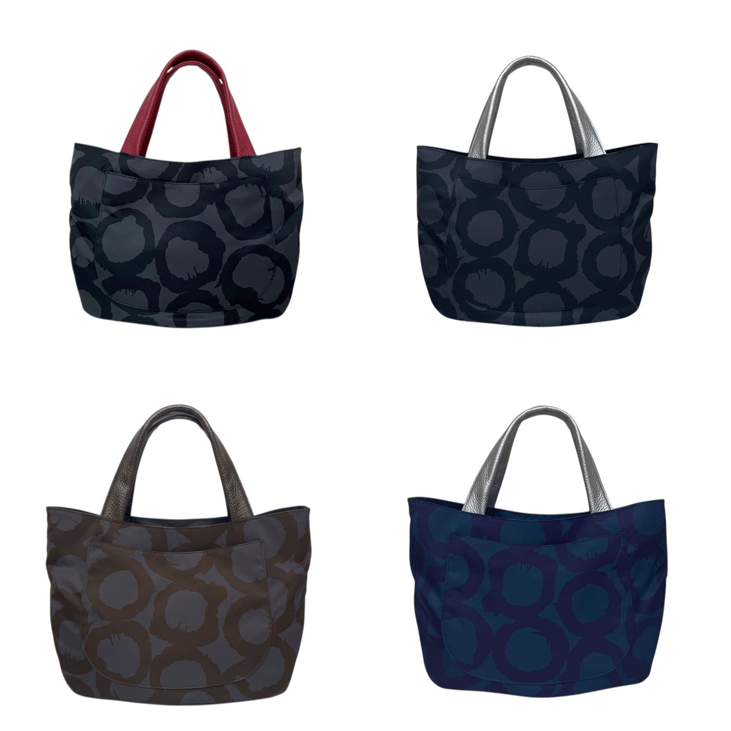 サークルラウンド手提げバッグ - 画像1