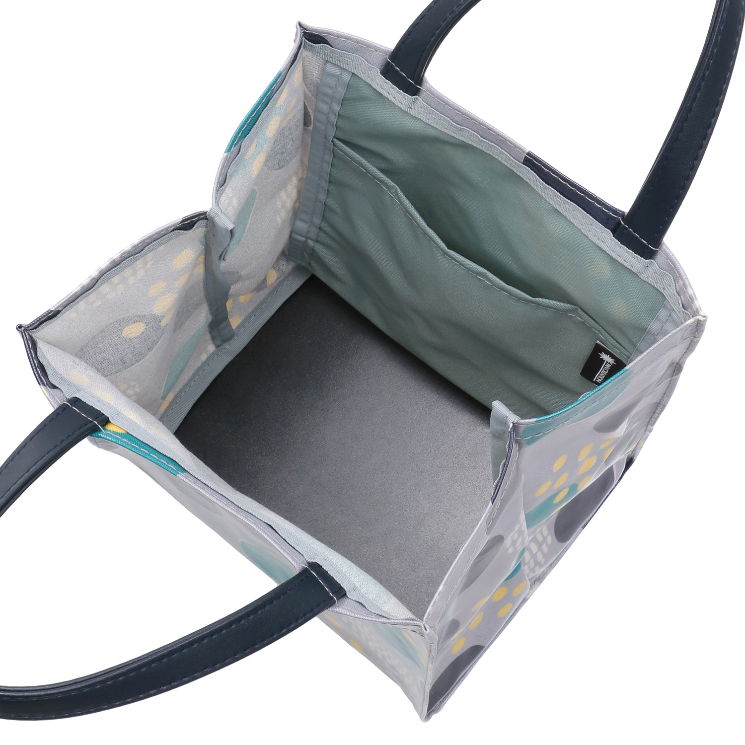 ドット柄コーティングミニ手提げ - 画像4