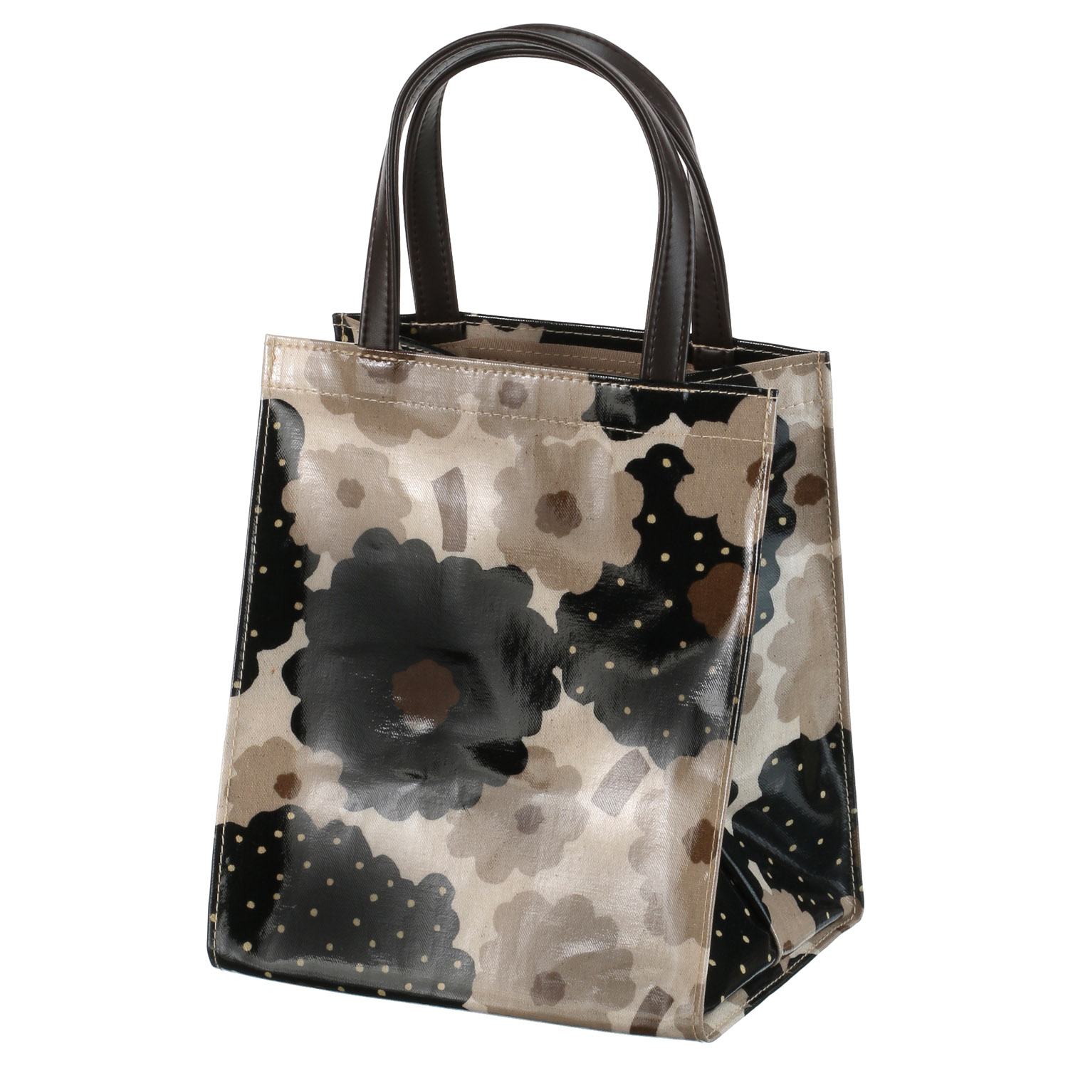 マリーゴールド柄コーティングミニ手提げ - 画像2