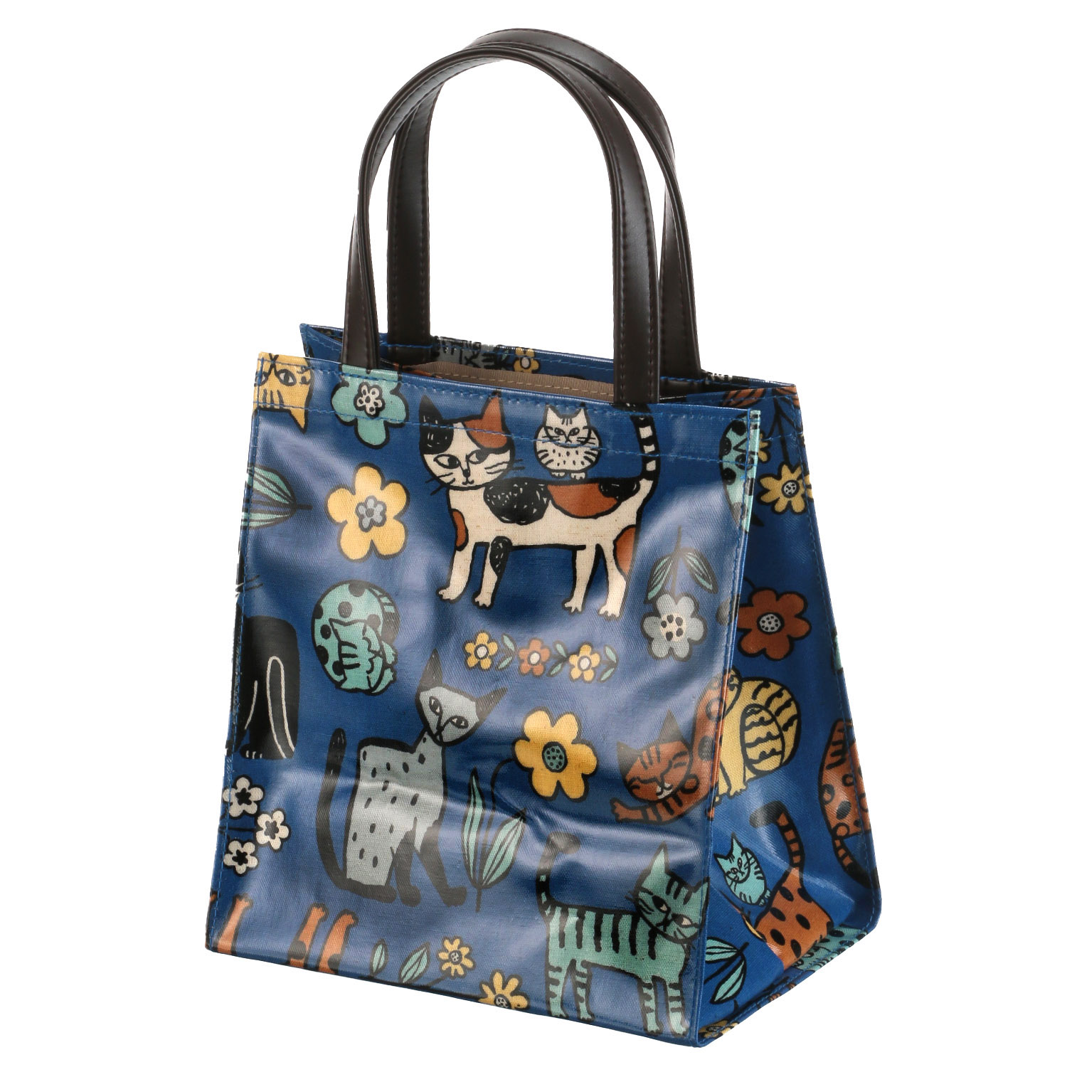 北欧ねこコーティングミニ手提げ - 画像4