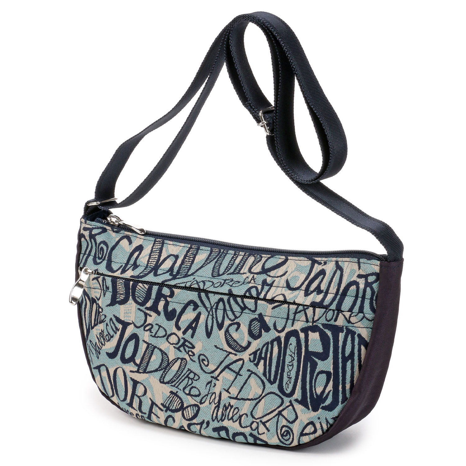 ジャドール・サ 英字柄船型ショルダーバッグ - 画像2