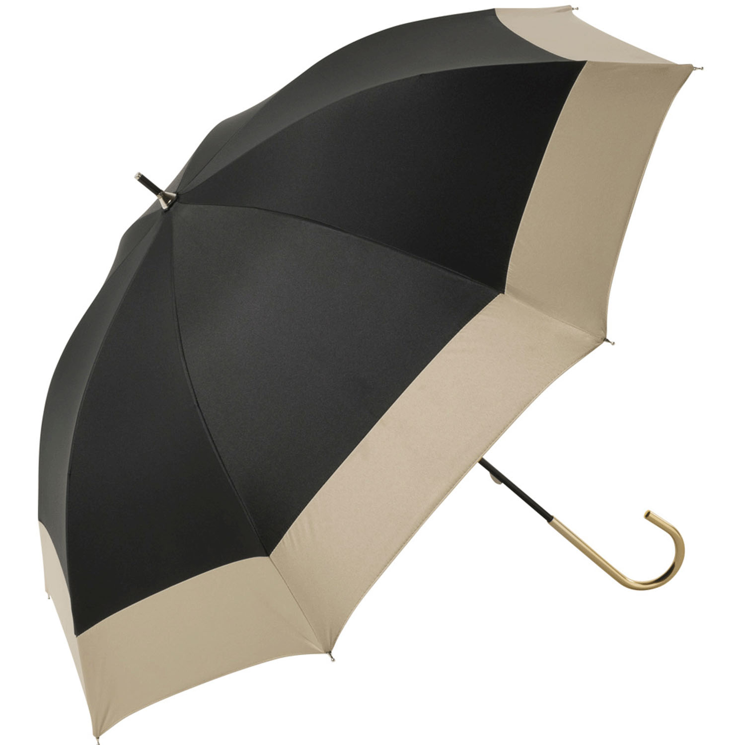 【because】 PUバイカラー日傘長 - 画像5