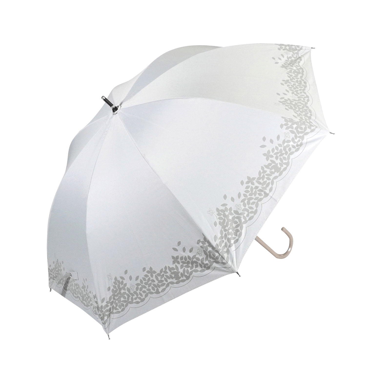 晴雨兼用クローバプリント長傘 - 画像1