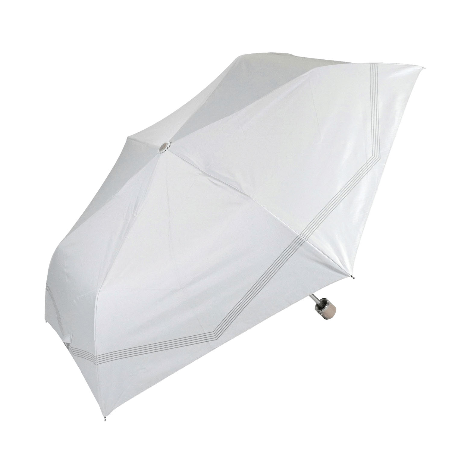 晴雨兼用 ボーダーリボン折