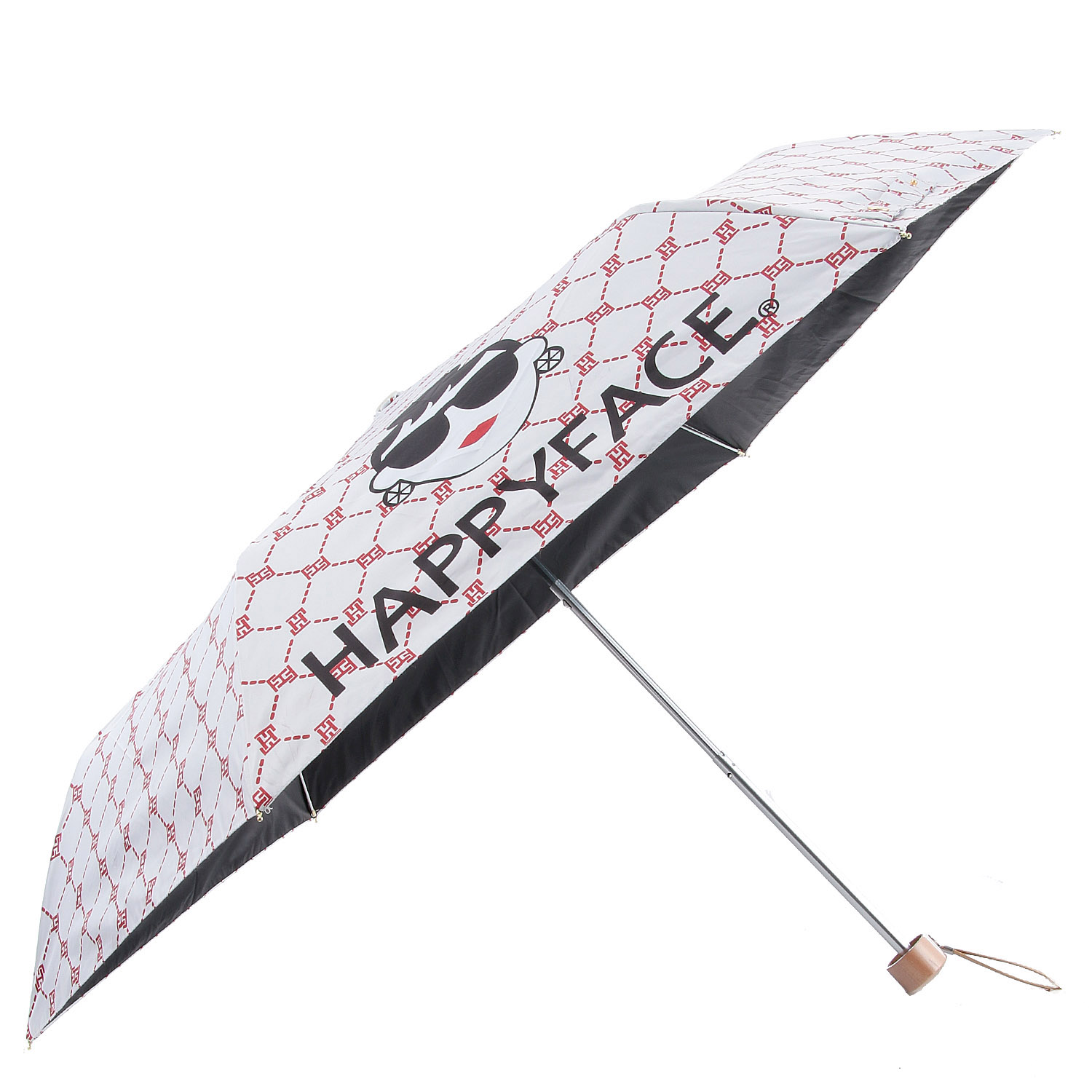 【HAPPYFACE】 クロスライン晴雨兼用折傘 - 画像4