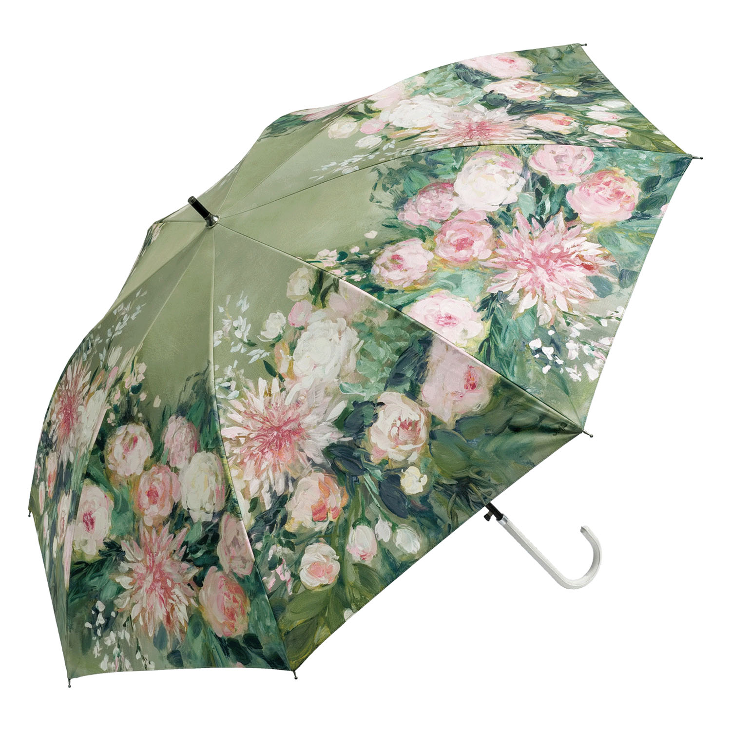アーチストブルーム 名画花柄 晴雨兼用J傘 - 画像1