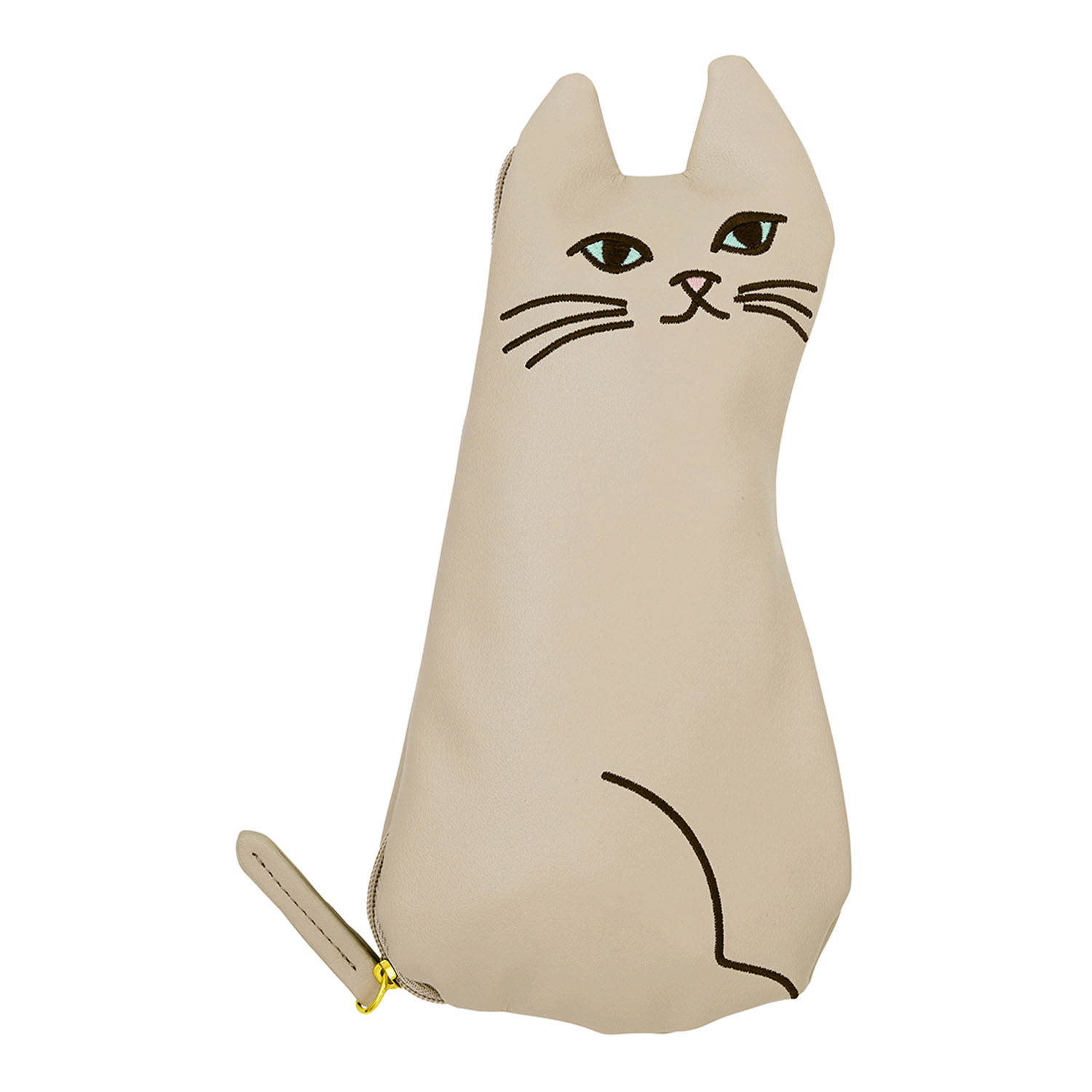 ＊品番変更 【because】 PUおでかけキャット 晴雨兼用ミニ傘 - 画像2