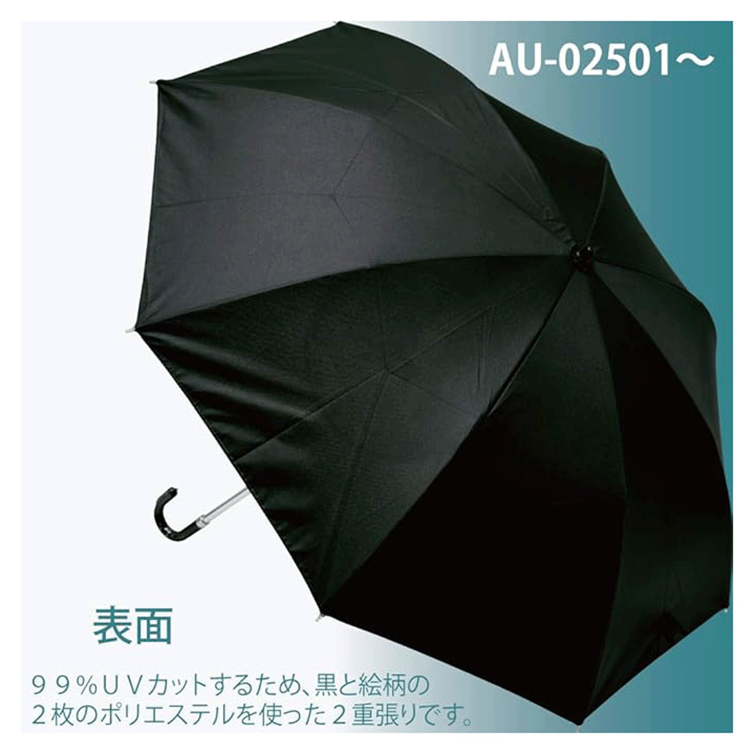 名画 晴雨兼用 折傘 - 画像4