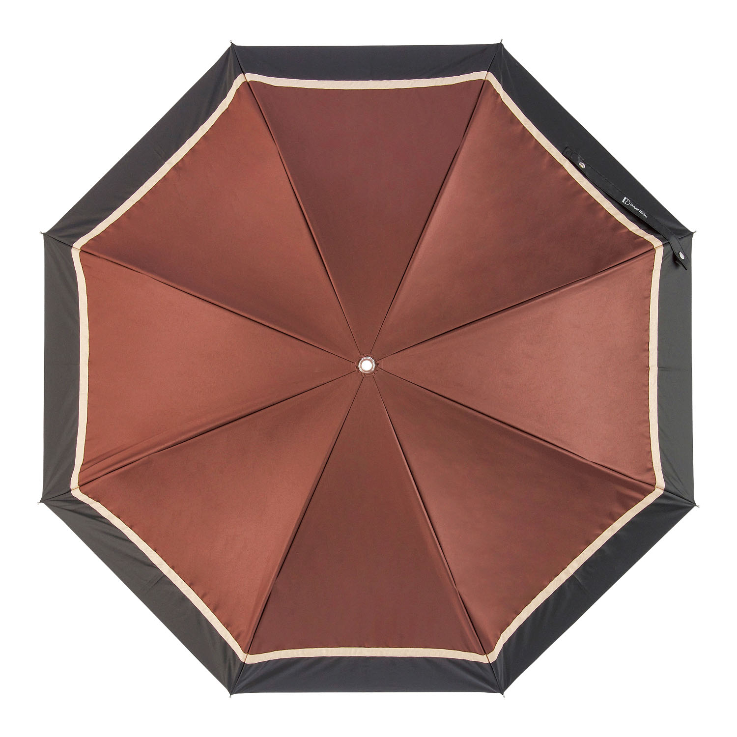 【二階建て断熱】 晴雨兼用バイカラーグログラン 長傘 - 画像2