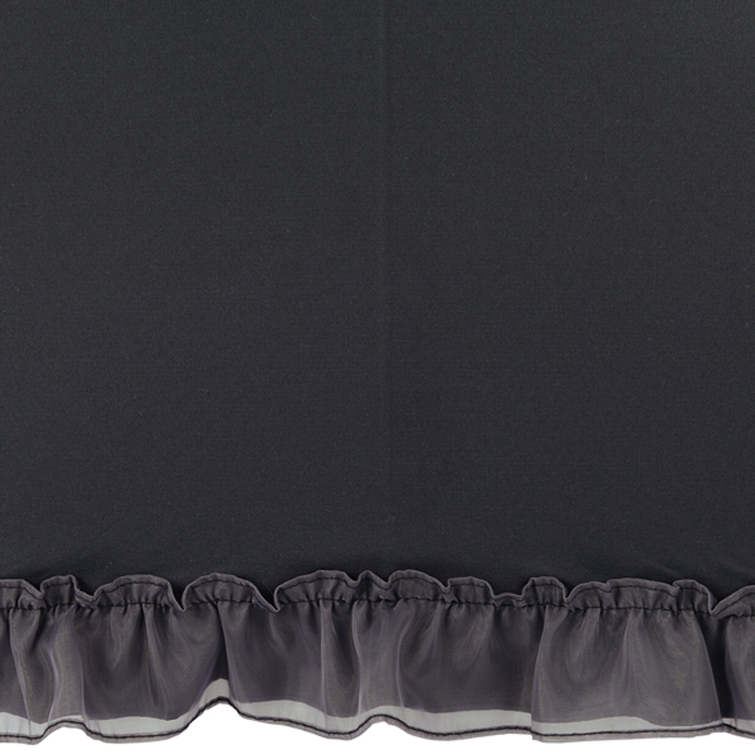 Wpc．遮光オーガンジフリル長傘 - 画像6