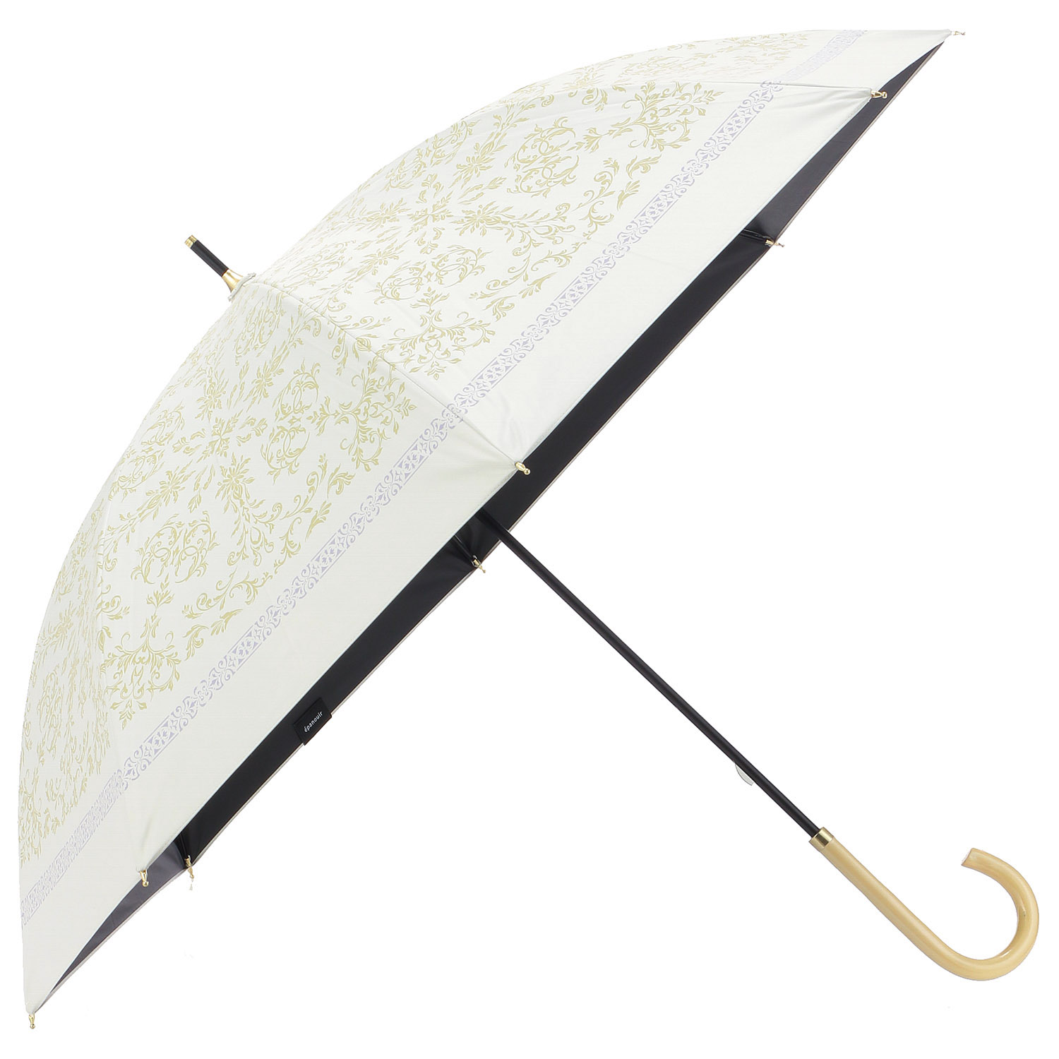 晴雨兼用 エパヌイールアラベスクショート傘 - 画像2