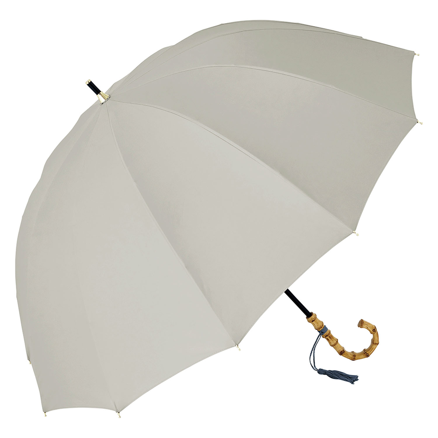 【because】晴雨兼用12本フレーム プロテクト長傘 - 画像4