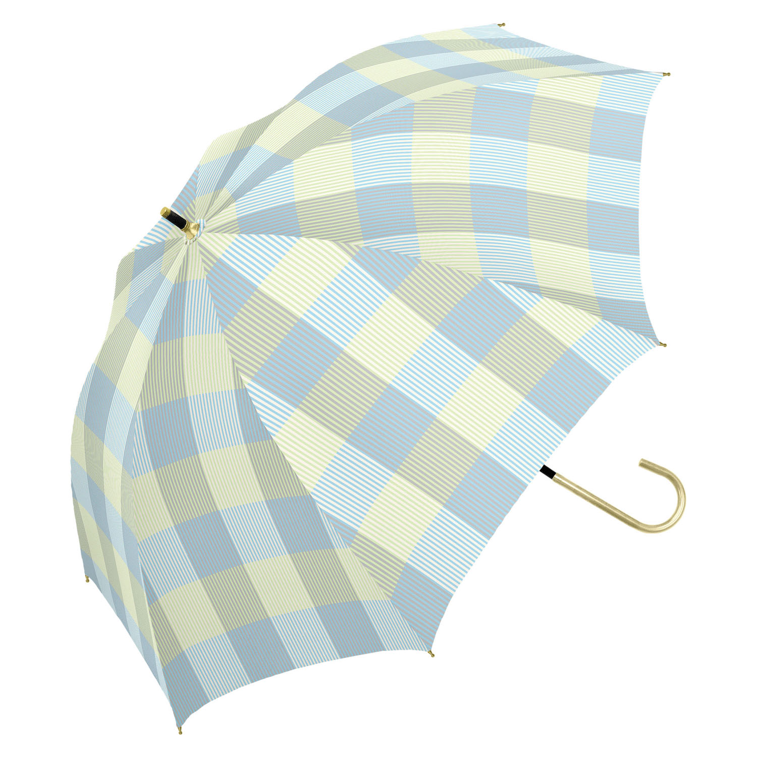 【assa】 晴雨兼用シアーチェック長傘 - 画像4