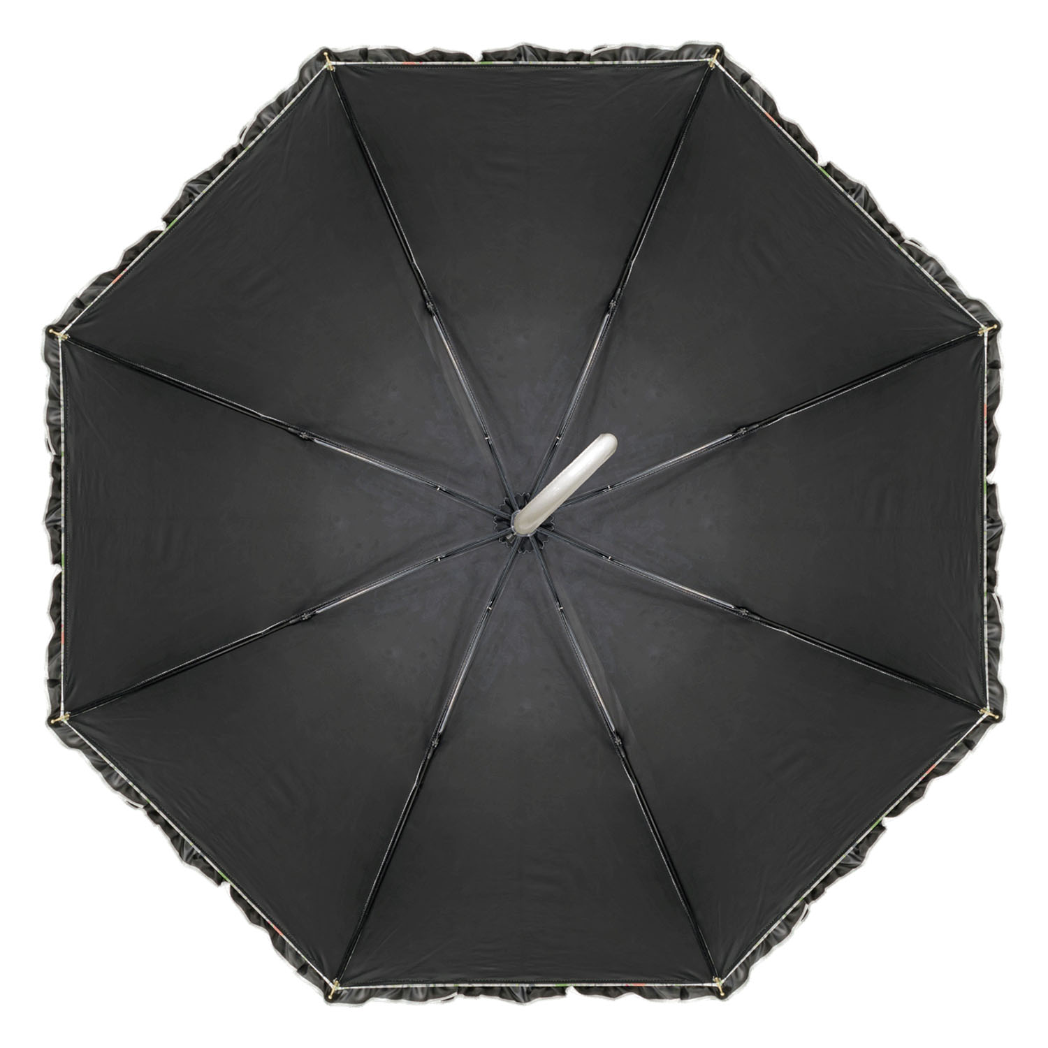 アーチストブルーム 晴雨兼用ダンフィナイ フリルジャンプ傘 - 画像4