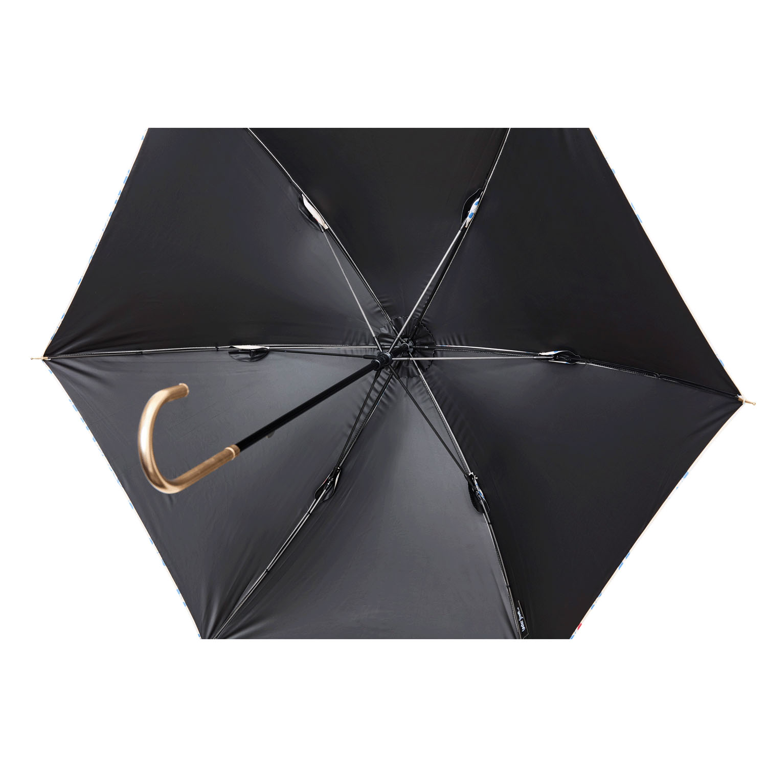 【water front】 スーパーフライ晴雨兼用タイニーヴァイン長傘 - 画像4