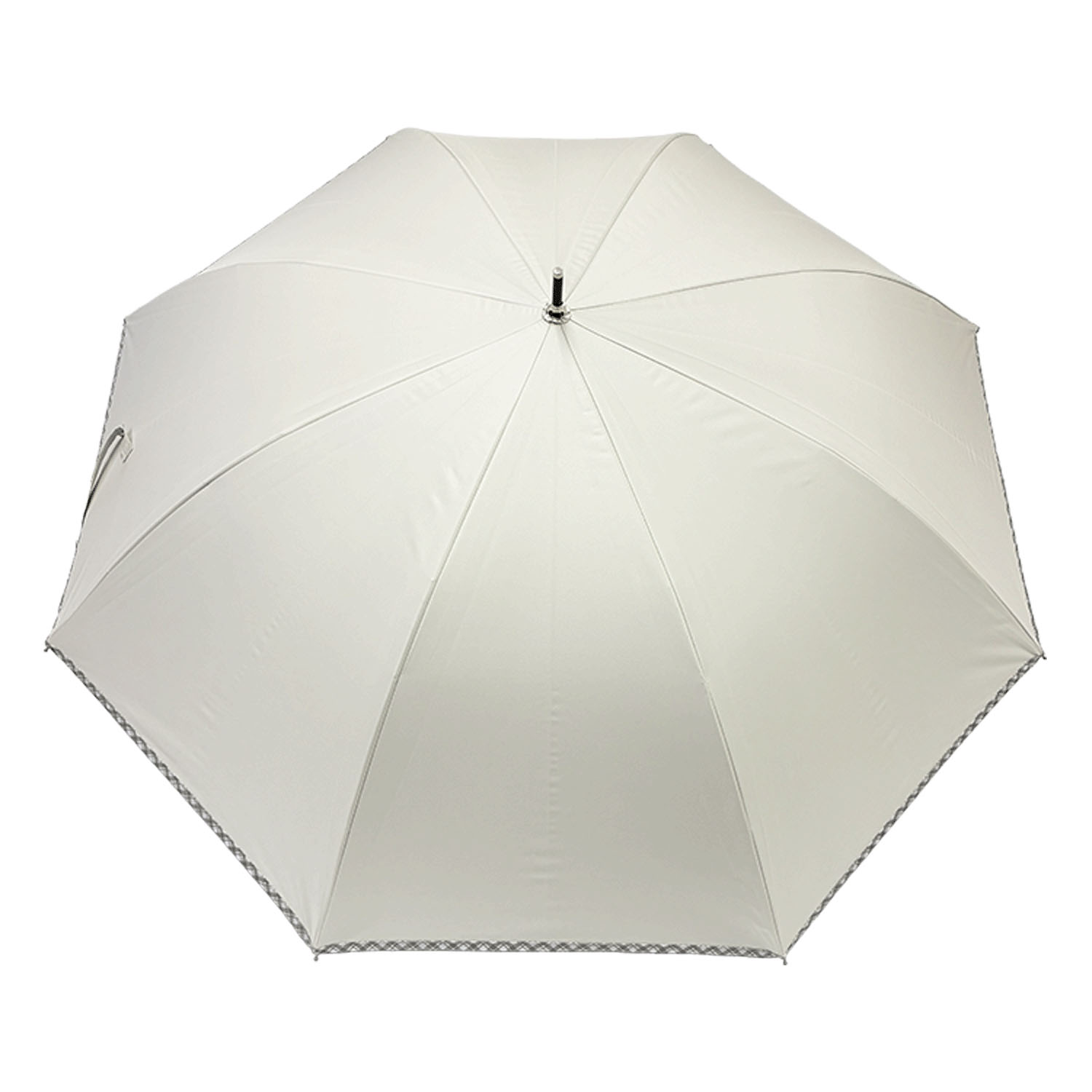 【RIC】 晴雨兼用転写パイピングチェック長傘 - 画像7