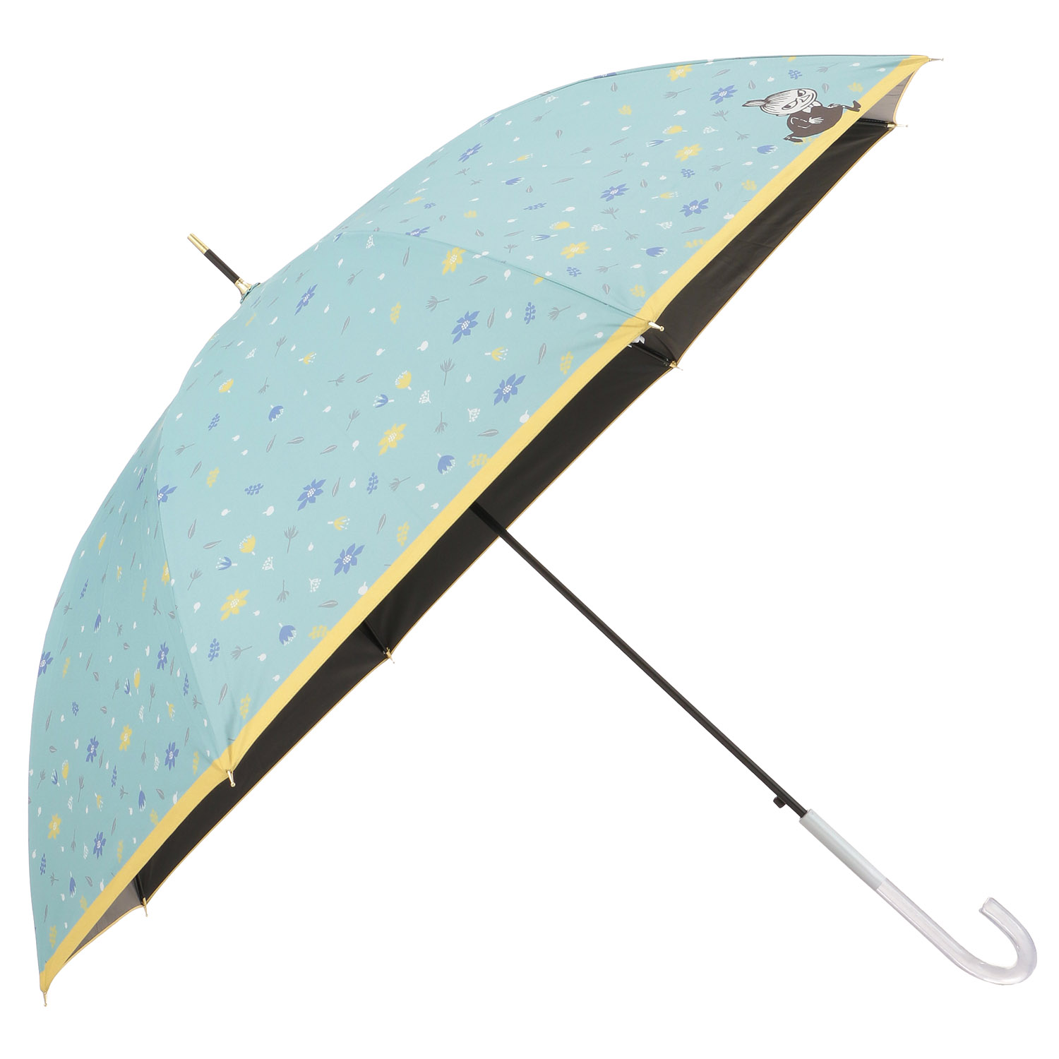 晴雨兼用傘 MOOMIN かけっこリトルミイ ジャンプ傘 - 画像2