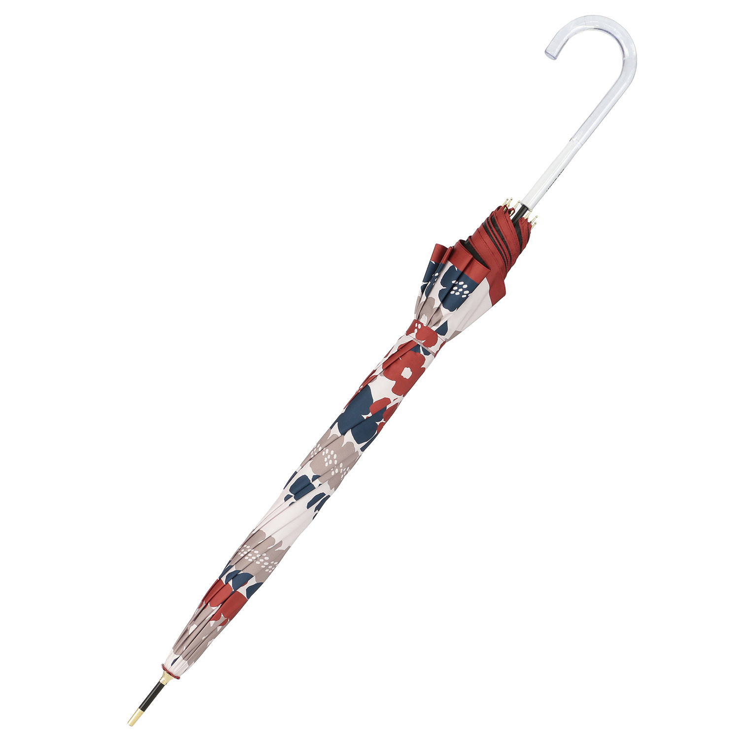 晴雨兼用傘 MOOMIN 花好きリトルミイ ジャンプ傘 - 画像2