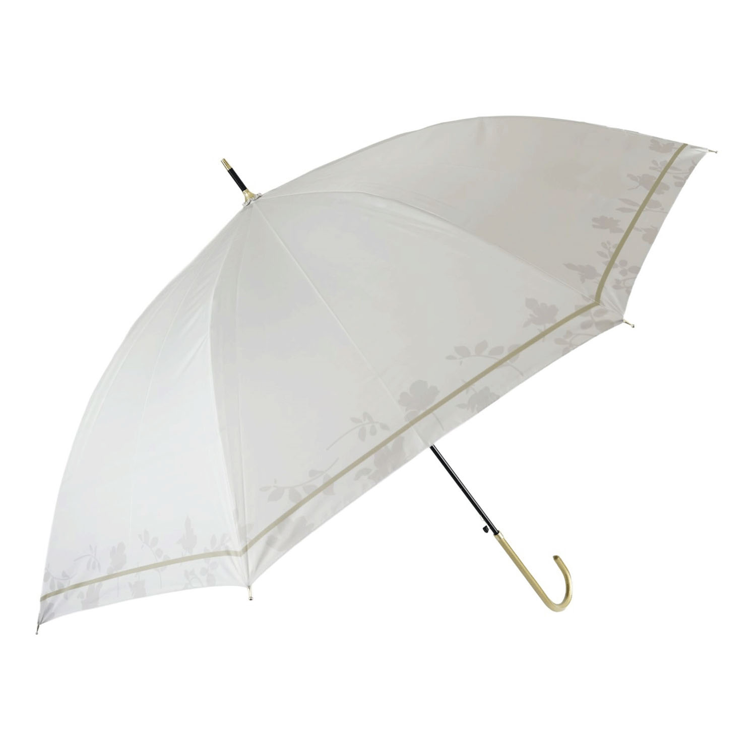 晴雨兼用シャドウフラワージャンプ長傘