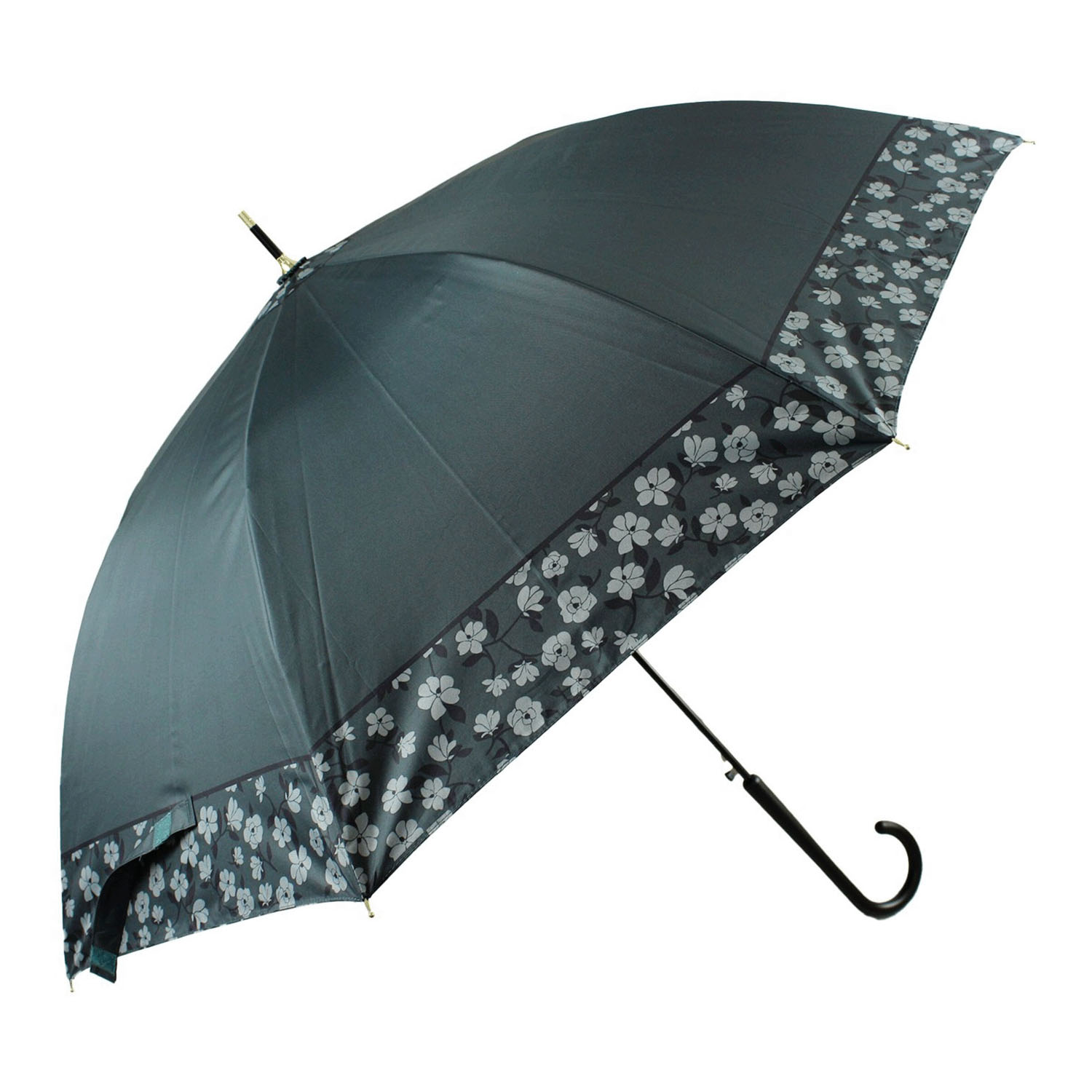 晴雨兼用すそフラワージャンプ長傘