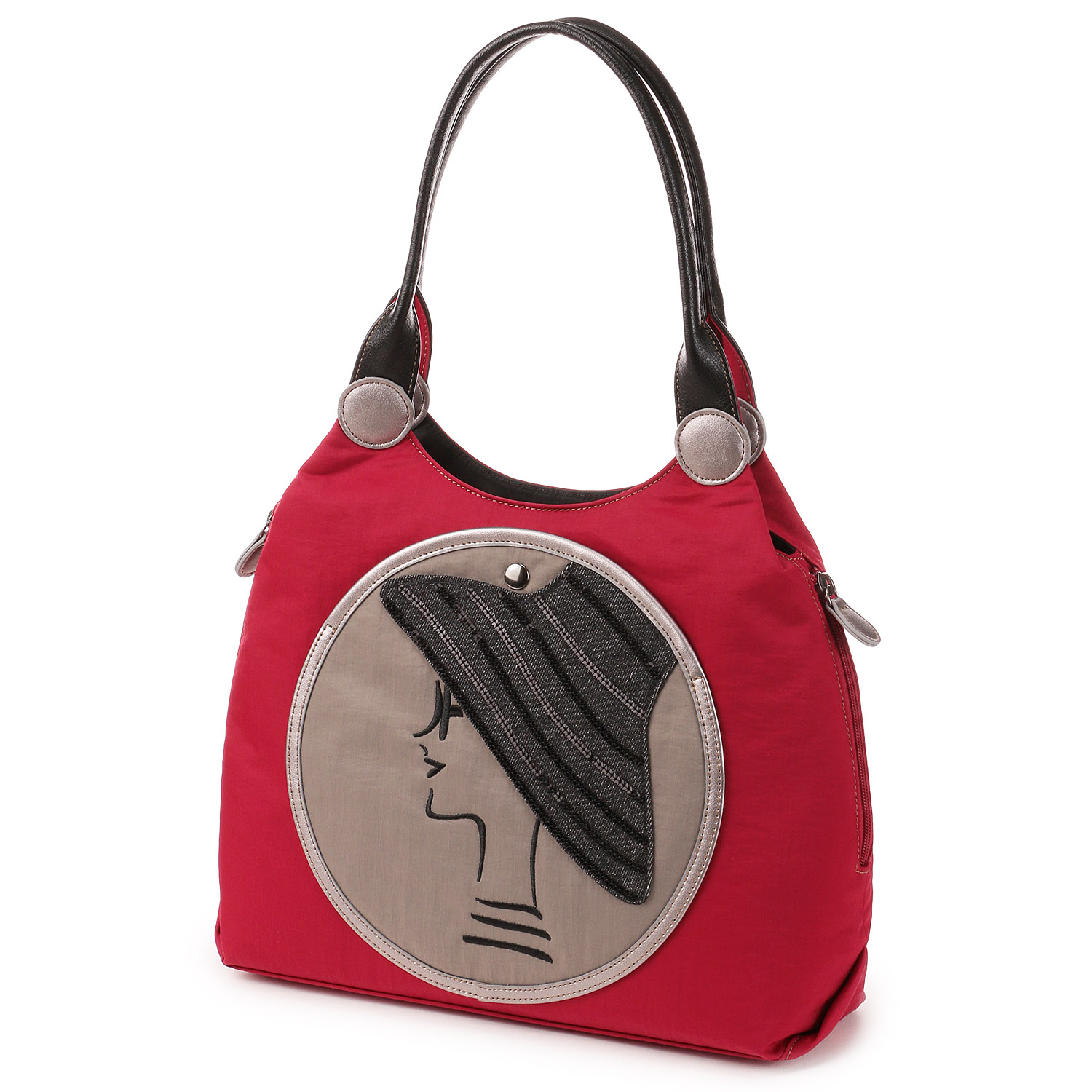 ご婦人柄トートバッグ - 画像4