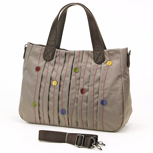 ドットステッチ横型2WAYバッグ - 画像2