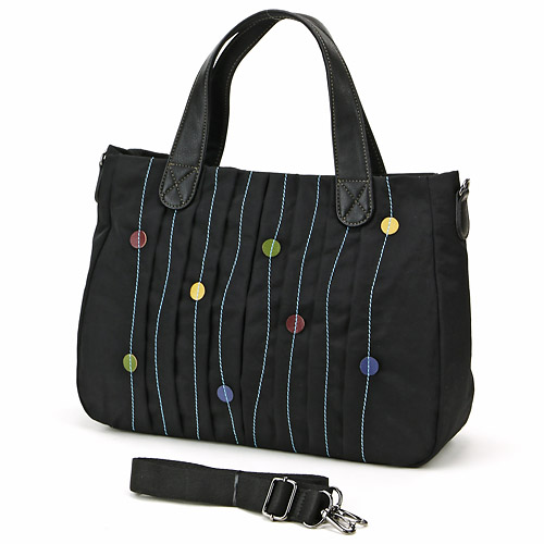 ドットステッチ横型2WAYバッグ - 画像3