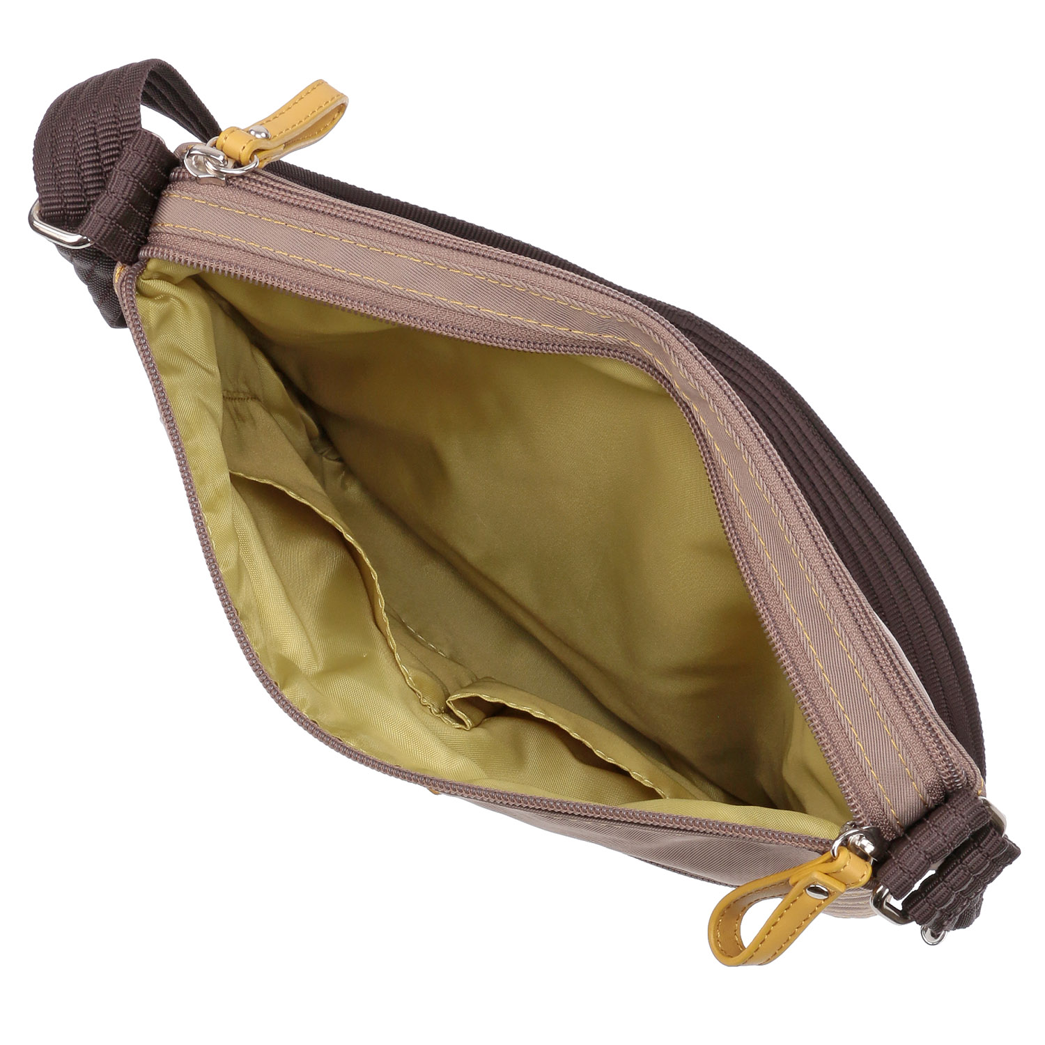 BORSETTIAMO ステッチ薄マチショルダーバッグ - 画像5