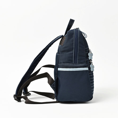 BORSETTIAMO ステッチ山型リュックサック - 画像8