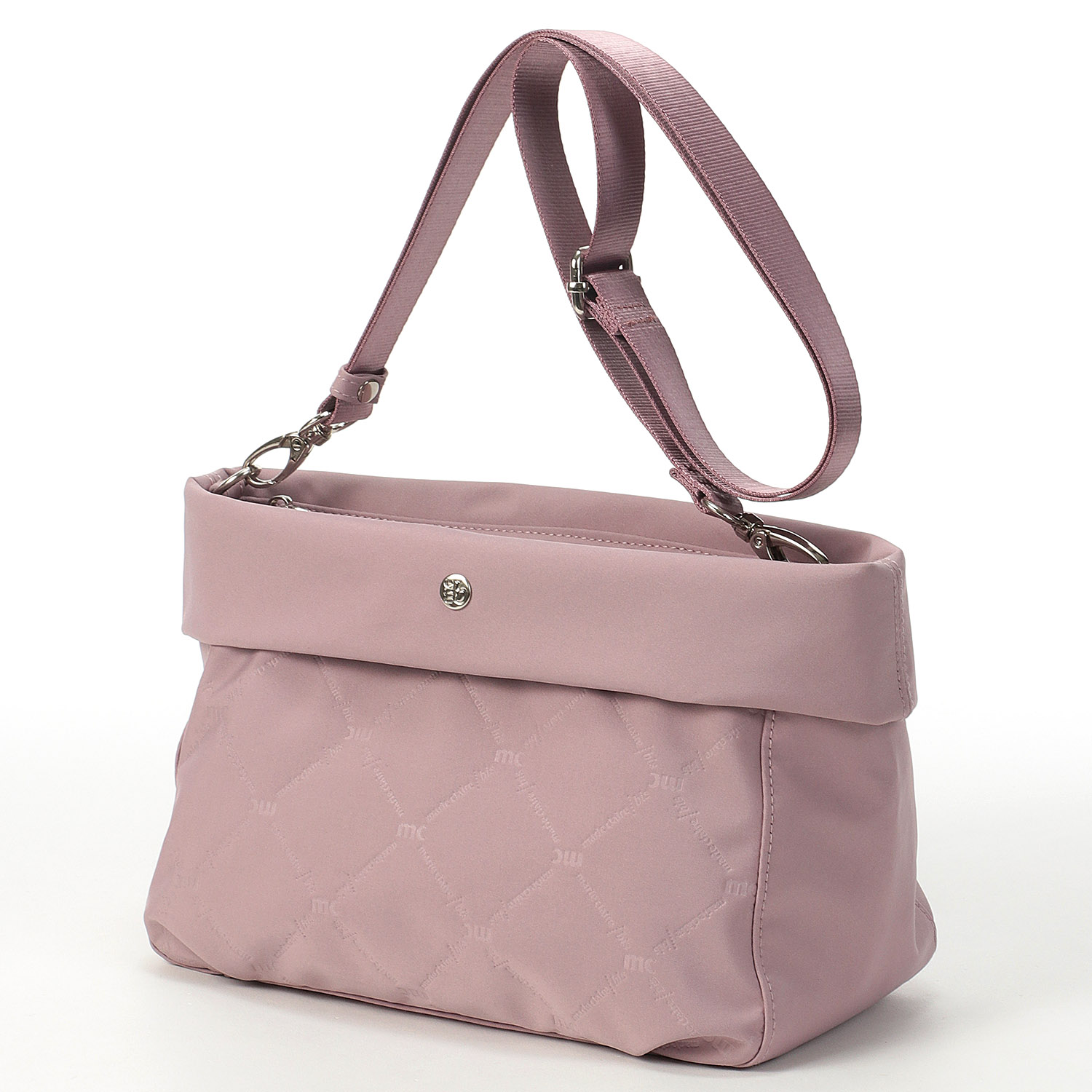 marie claire bis 型押しショルダーバッグ - 画像4