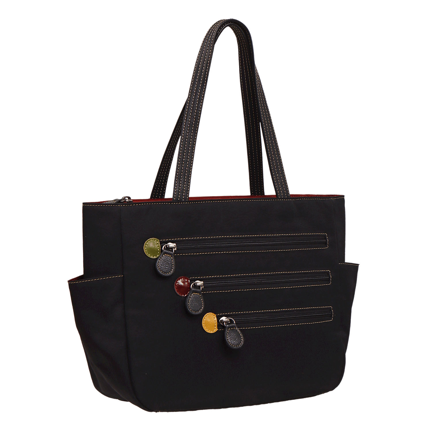 カラーファスナートートバッグ - 画像4