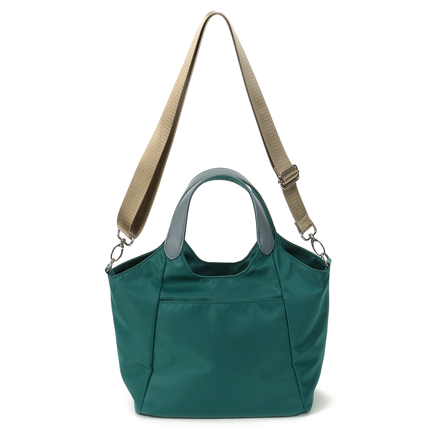 COOCO ダブルジップポケット2WAYミニトートバッグ - 画像5