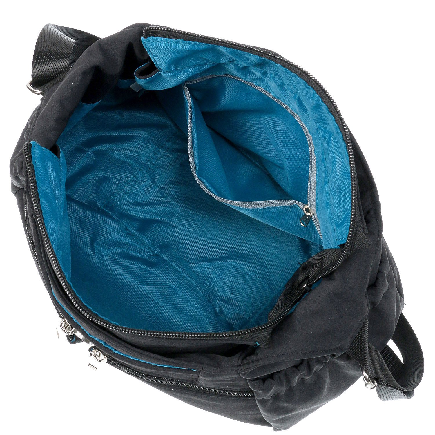 時短 カシメ多収納Wファスナーショルダーバッグ - 画像4